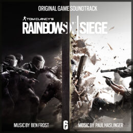 Обложка к диску с музыкой из игры «Tom Clancy's Rainbow Six Siege»