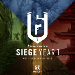 Обложка к диску с музыкой из игры «Tom Clancy's Rainbow Six Siege: Year 1»