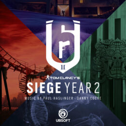 Обложка к диску с музыкой из игры «Tom Clancy's Rainbow Six Siege: Year 2»