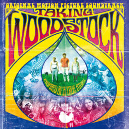 Обложка к диску с музыкой из фильма «Штурмуя Вудсток»