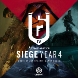 Обложка к диску с музыкой из игры «Tom Clancy's Rainbow Six Siege: Year 4»