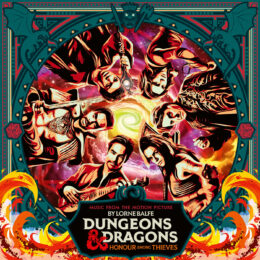 Обложка к диску с музыкой из фильма «Подземелья и драконы: Честь среди воров»