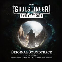 Обложка к диску с музыкой из игры «Soulslinger: Envoy of Death»