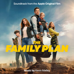 Обложка к диску с музыкой из фильма «Семейный план»