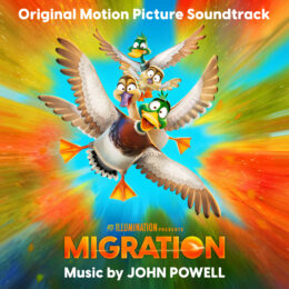 Обложка к диску с музыкой из мультфильма «Миграция»