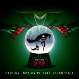 Обложка к диску с музыкой из мультфильма «Веселый маленький Бэтмен»