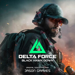 Обложка к диску с музыкой из игры «Delta Force: Black Hawk Down»