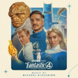 Маленькая обложка к диску с музыкой из фильма «Фантастическая четвёрка: Первые шаги»