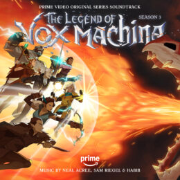 Обложка к диску с музыкой из сериала «Легенда о Vox Machina (3 сезон)»