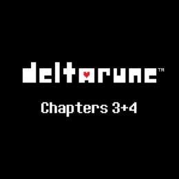 Обложка к диску с музыкой из игры «Deltarune Chapter 3+4»