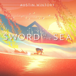 Обложка к диску с музыкой из игры «Sword of the Sea»