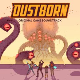 Обложка к диску с музыкой из игры «Dustborn»